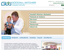 Tablet Screenshot of gwhf.org